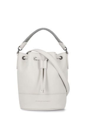 Brunello Cucinelli Monili Braided Bucket Bag