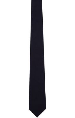 Brunello Cucinelli Navy Wool Tie