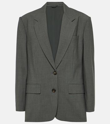 Brunello Cucinelli Oversized wool-blend blazer