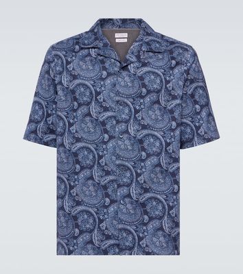 Brunello Cucinelli Paisley cotton shirt