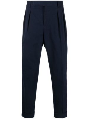 Brunello Cucinelli pleat-detail trousers - Blue