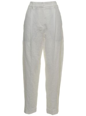 Brunello Cucinelli Pleat Detailed Tapered Pants