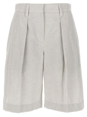 Brunello Cucinelli Pleated Bermuda Shorts