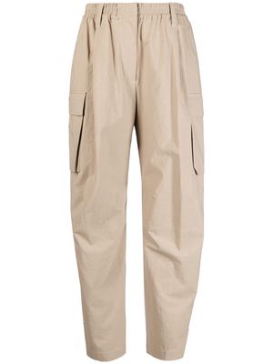 Brunello Cucinelli pleated cargo trousers - Neutrals