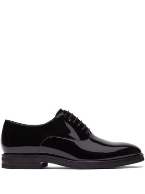 Brunello Cucinelli polished Oxford shoes - C101 BLACK
