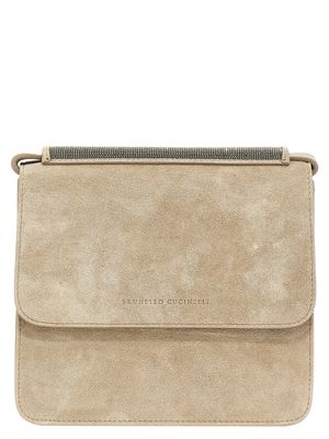 Brunello Cucinelli precious Insert Crossbody Bag