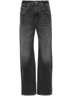 Brunello Cucinelli Retro Vintage straight-leg jeans - Grey