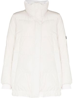 Brunello Cucinelli rhinestone-embellished padded jacket - Neutrals