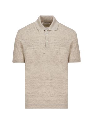 Brunello Cucinelli Rib Trim Regular Polo Shirt