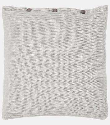 Brunello Cucinelli Ribbed-knit cashmere cushion