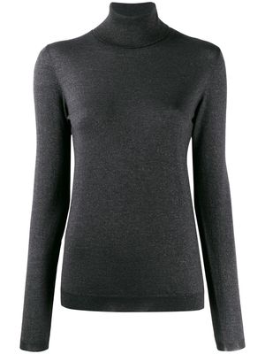 Brunello Cucinelli roll neck sweatshirt - Grey