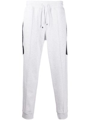 Brunello Cucinelli side stripe track pants - Grey