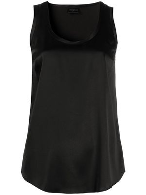 Brunello Cucinelli sleeveless loose-fit blouse - Black