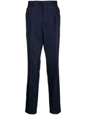 Brunello Cucinelli slim-cut chino trousers - Blue