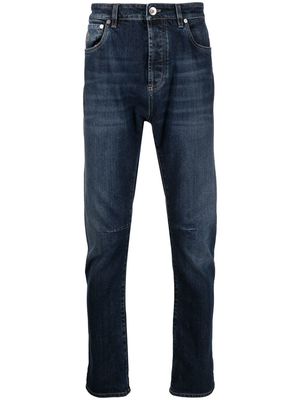 Brunello Cucinelli slim-fit denim jeans - Blue