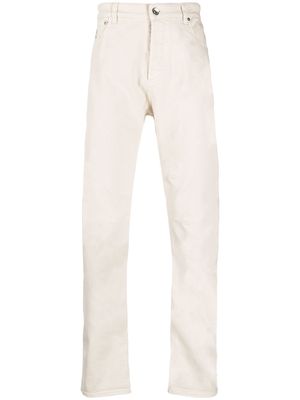 Brunello Cucinelli slim-fit denim jeans - Neutrals