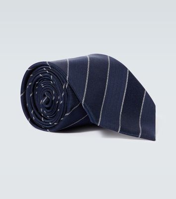 Brunello Cucinelli Striped silk tie