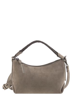 Brunello Cucinelli Suede And Jewellery Bag