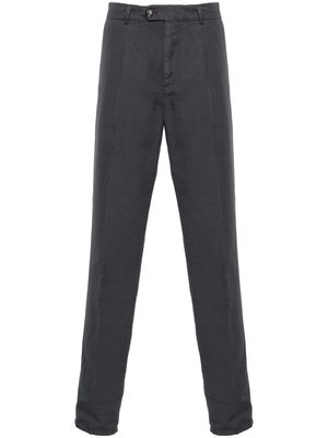 Brunello Cucinelli tapered chino trousers - Grey