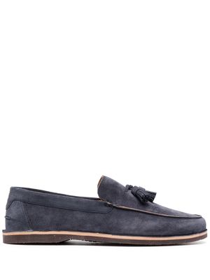 Brunello Cucinelli tassel slip-on loafers - Blue