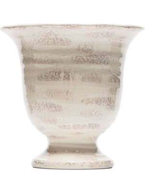 Brunello Cucinelli textured ceramic vase - Neutrals