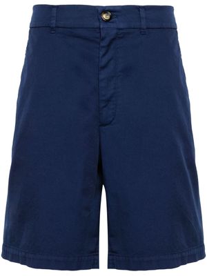 Brunello Cucinelli twill bermuda shorts - Blue