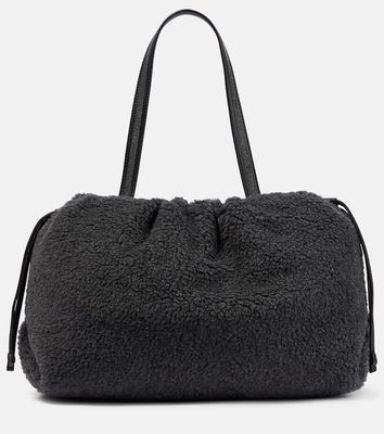 Brunello Cucinelli Wool and cashmere-blend tote bag