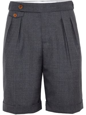 Brunello Cucinelli wool Bermuda shorts - Grey