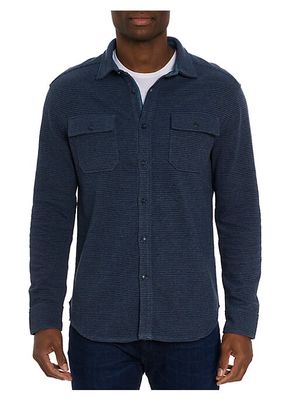Brunner Knit Button-Front Shirt