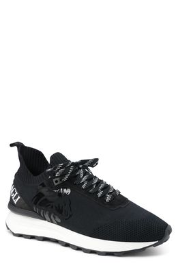 Bruno Magli Dion Knit Sneaker in Black