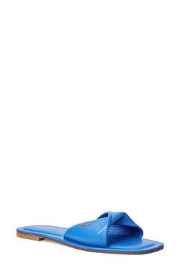 Bruno Magli Francis Slide Sandal in Cobalt Blue