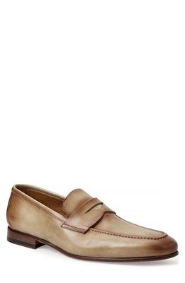Bruno Magli Manfredo Penny Loafer in Taupe
