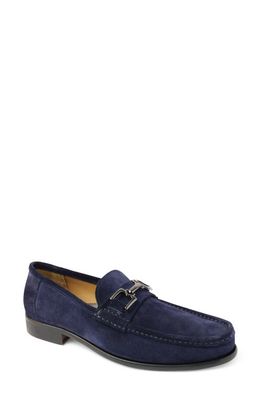 Bruno Magli Trieste Bit Loafer in Navy Suede