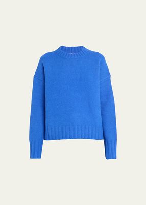 Brushed Crewneck Pullover Sweater