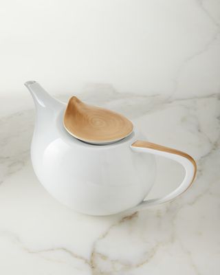 Brushstroke Gold Teapot