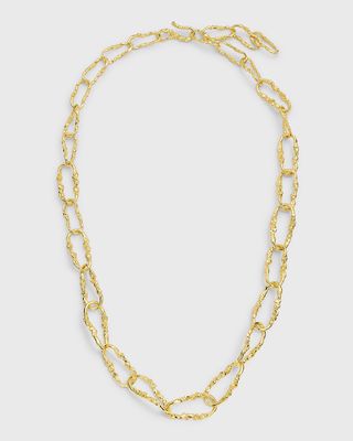 Brut Link Long Chain Necklace
