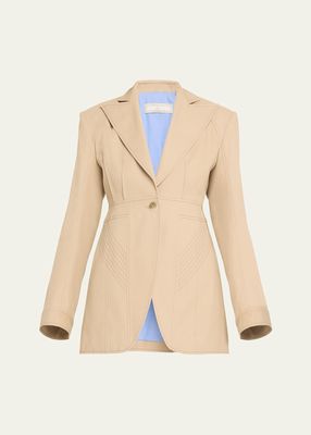 Brut Single-Breasted Blazer