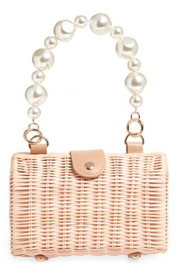 btb Los Angeles Page Pearly Clutch in Petal