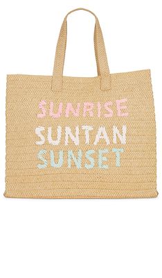 BTB Los Angeles Sunrise Sunset Tote in Neutral.