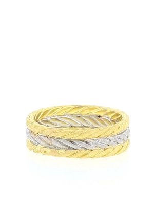 Buccellati 2010 pre-owned yellow gold band ring