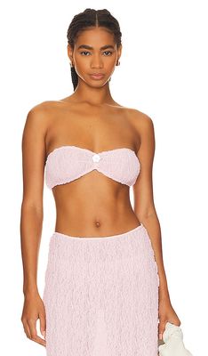 BUCI Lace Tiny Tank in Pink
