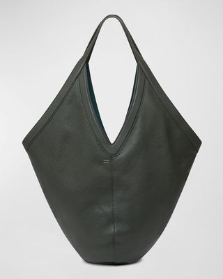 Bucket Leather Hobo Bag