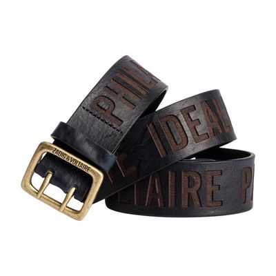 Buckley Stamp Belt Leather