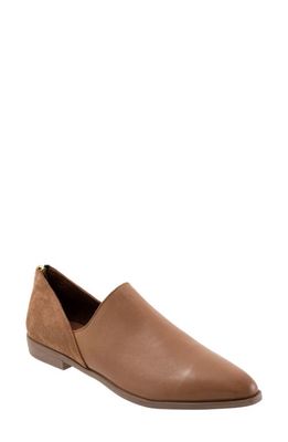 Bueno Beau Pointed Toe Loafer in Walnut