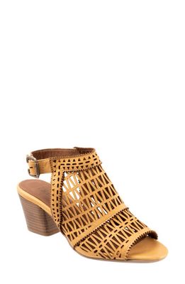Bueno Candice Ankle Strap Sandal in Mustard