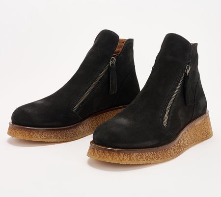 Bueno Leather Ankle Boots - Phoenix