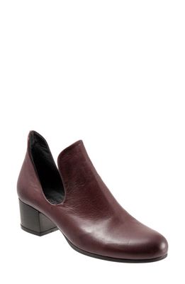 Bueno Mick Bootie in Bordeaux Leather
