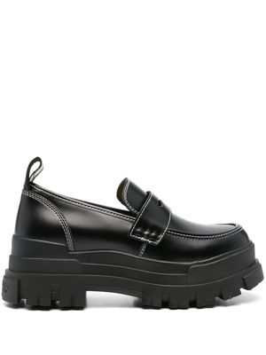 Buffalo Aspha penny-slot loafers - Black