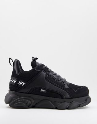 Buffalo cloud chai chunky sneakers in black