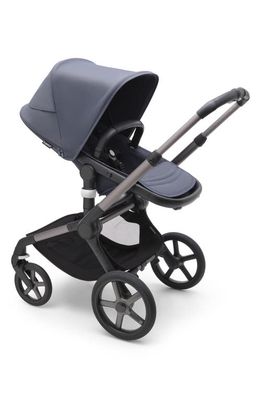 Bugaboo Fox 5 Complete Stroller in Graphite/Stormy Blue
